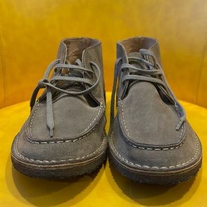 J.Crew Suede Chukka Boots, Men’s 10M, Color: Grey/Olive. EUC.